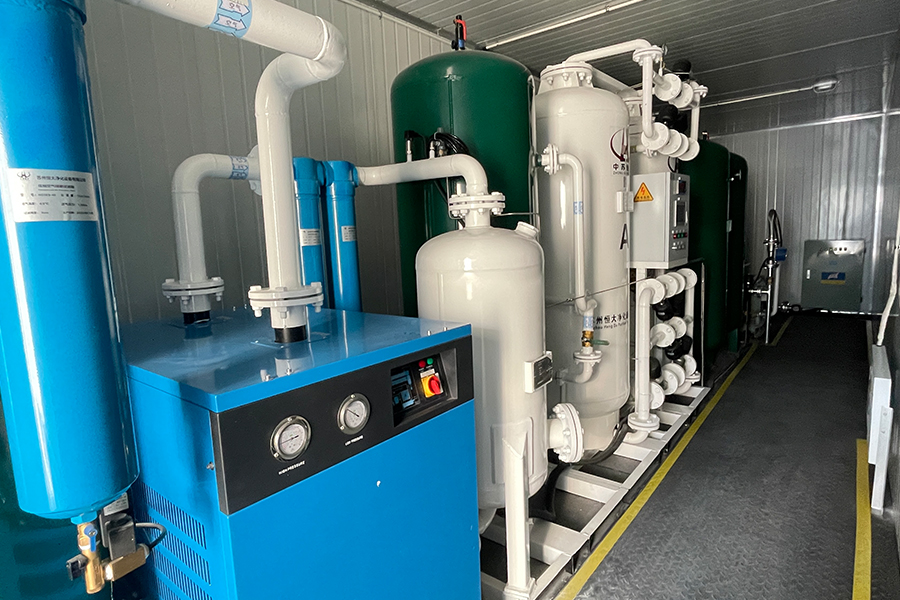 Gineadóir nítrigine PSA de chineál coimeádáin