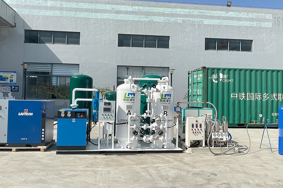 Cad é an prionsabal oibre a bhaineann le hastú ocsaigine asaithe luascáin brú (PSA)?