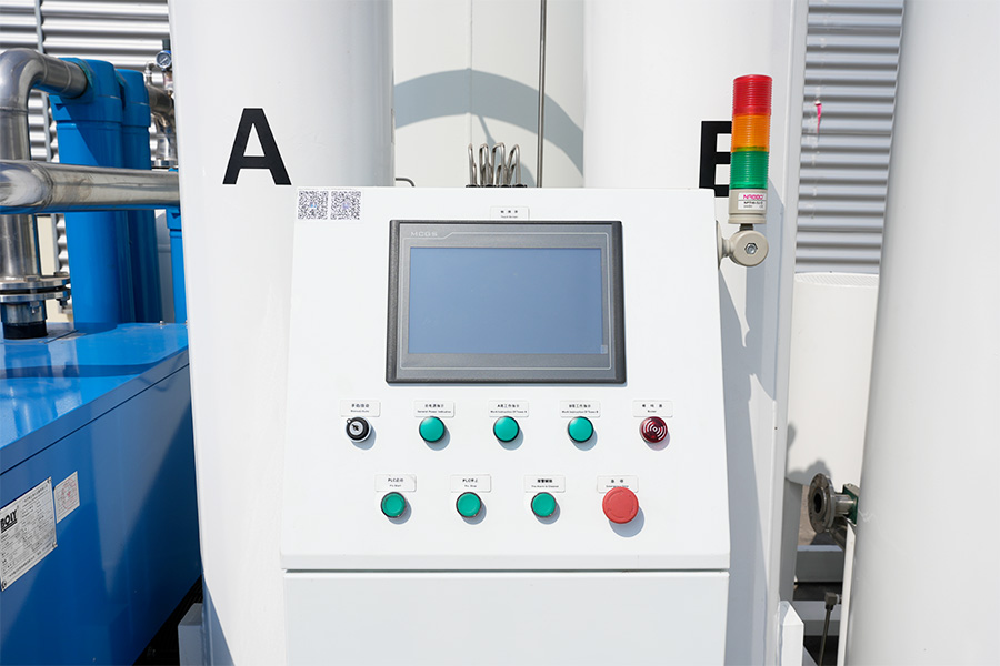 Gineadóir ocsaigine criathar móilíneach leighis